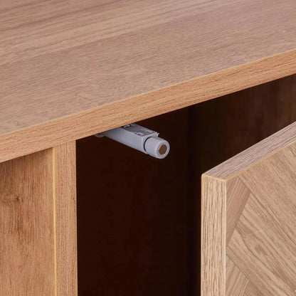 Zac Mid Century TV Media Cabinet Console Canva Home