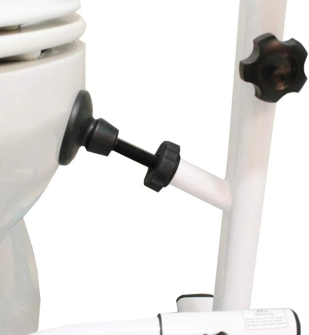 Flip Up Toilet Safety Frame Rails