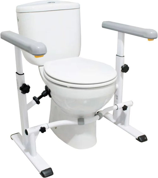 Flip Up Toilet Safety Frame Rails
