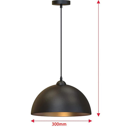 Vintage Black Pendant Light - Canva Home