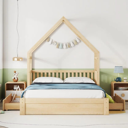 Diane Full Children's Montessori Floor Bed