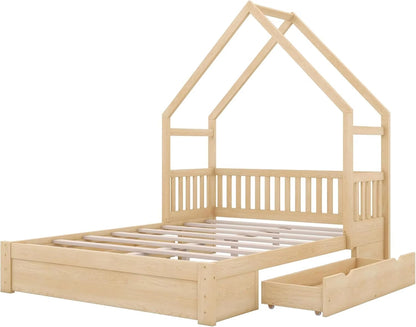 Diane Full Children's Montessori Floor Bed