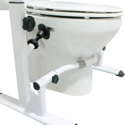Flip Up Toilet Safety Frame Rails