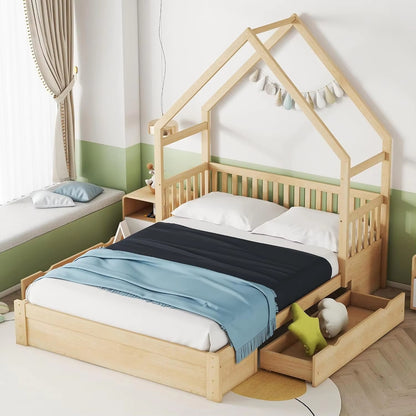 Diane Full Children's Montessori Floor Bed