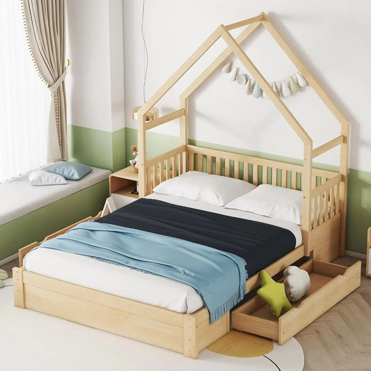 Diane Full Children's Montessori Floor Bed