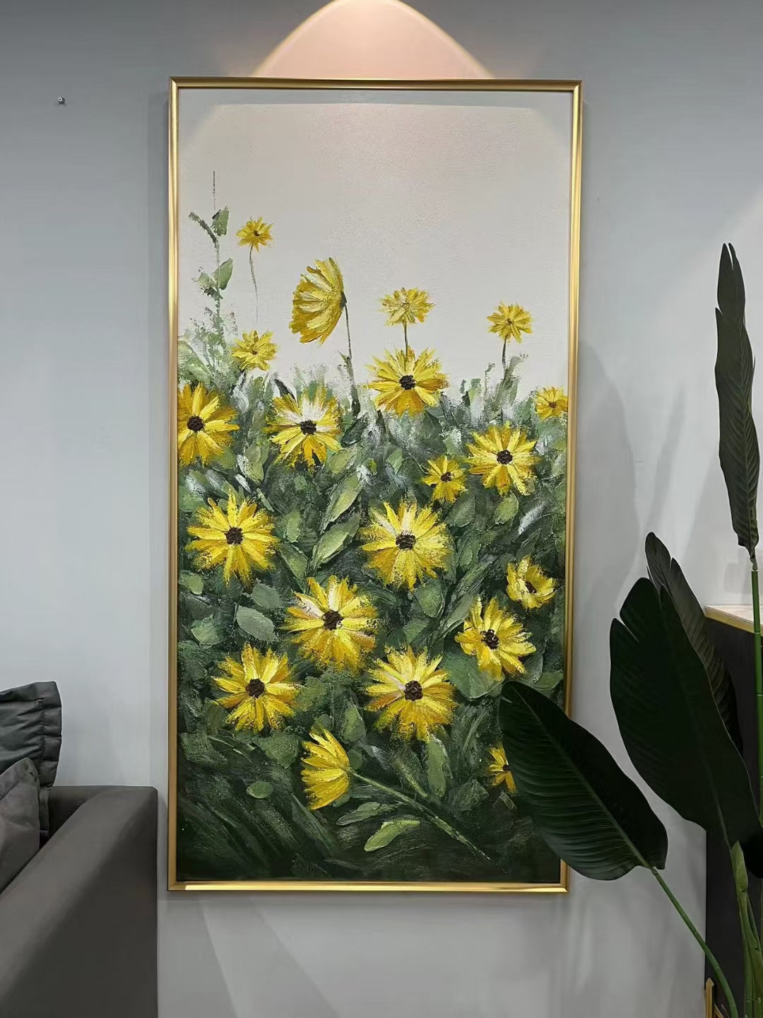 Yellow Flower Oil Painting