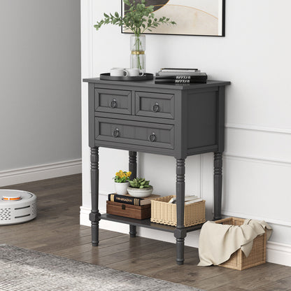 Pippa Small Space 3 Drawer Entryway Table