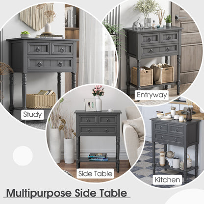Pippa Small Space 3 Drawer Entryway Table