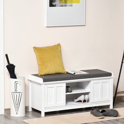 Leona Entryway Shoe Storage Bench