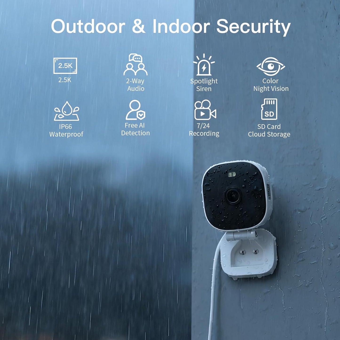 Vimtag 2.5K Outdoor Security Camera
