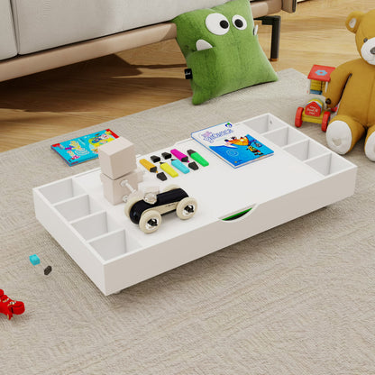 38" 2-in-1 Play Table &amp; Toy Organizer - Canva Home