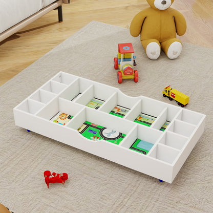 38" 2-in-1 Play Table &amp; Toy Organizer - Canva Home