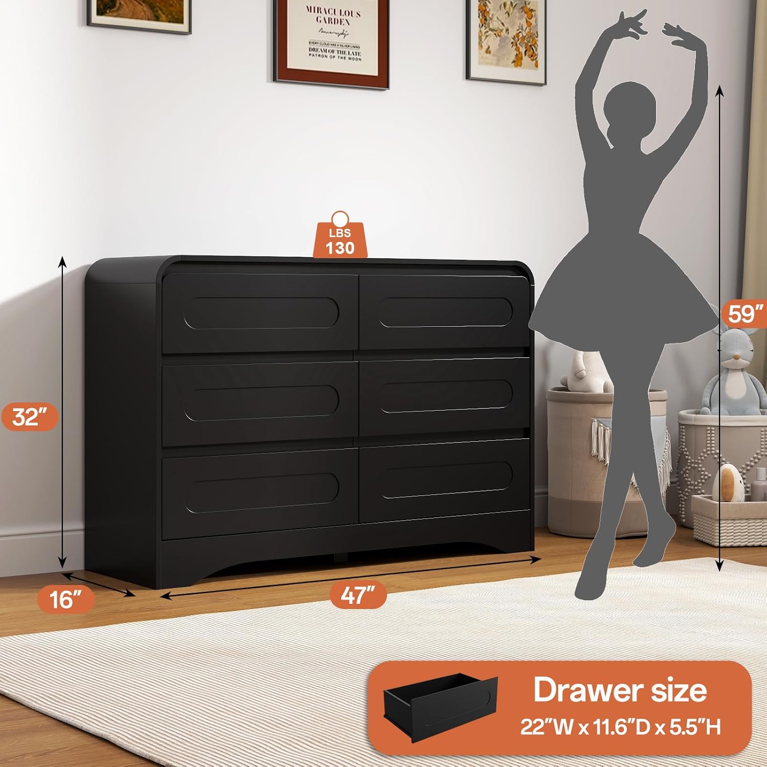 3 Piece Bedroom Set, Dresser and Nightstand Sets for Bedroom - Canva Home