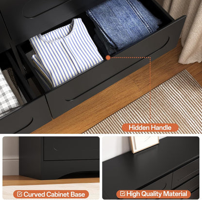 3 Piece Bedroom Set, Dresser and Nightstand Sets for Bedroom - Canva Home