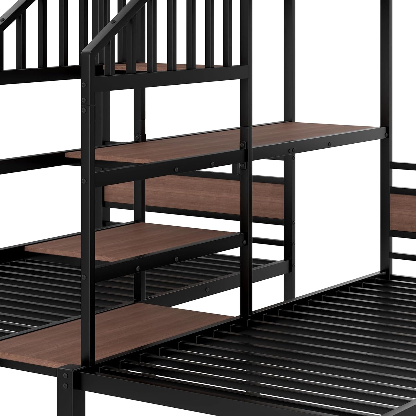 Bellemave Twin Over Twin Over Twin Bunk Bed - Canva Home