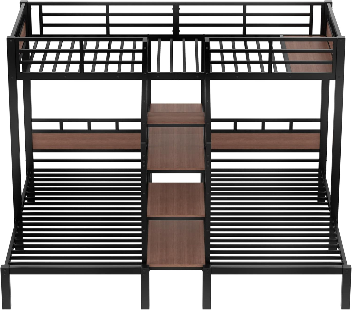 Bellemave Twin Over Twin Over Twin Bunk Bed - Canva Home