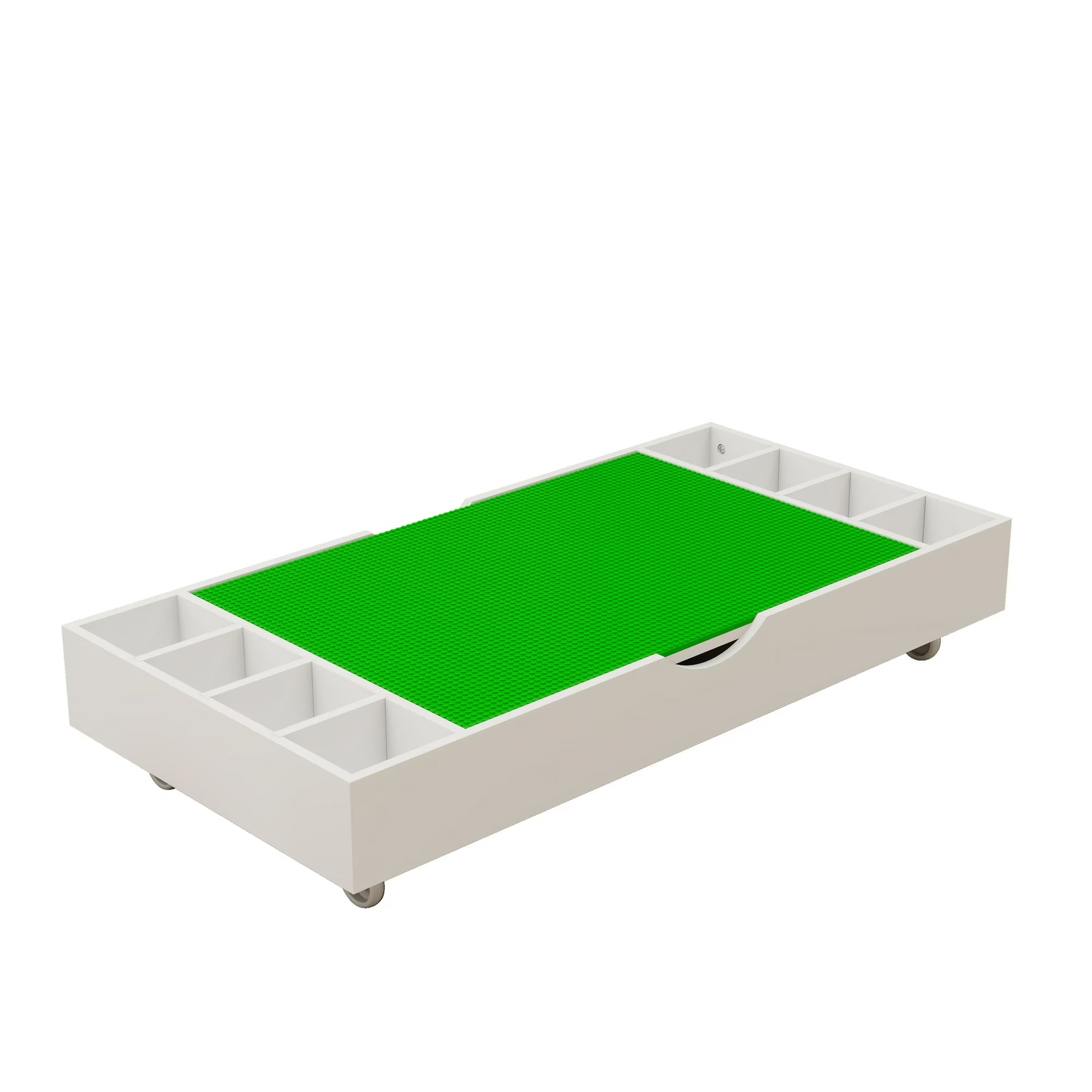 38" 2-in-1 Play Table &amp; Toy Organizer - Canva Home