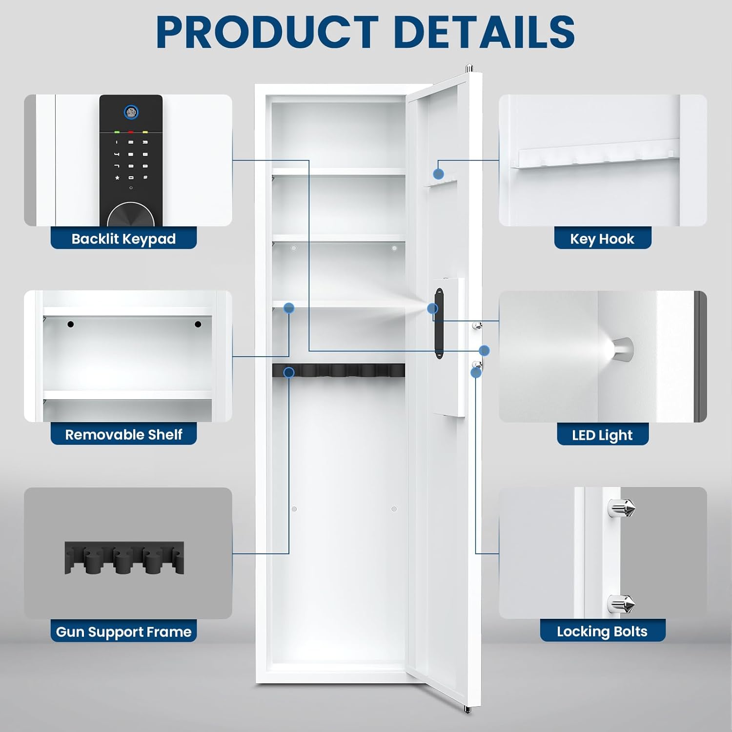 Touch Panel In Wall Safe - Canva Home