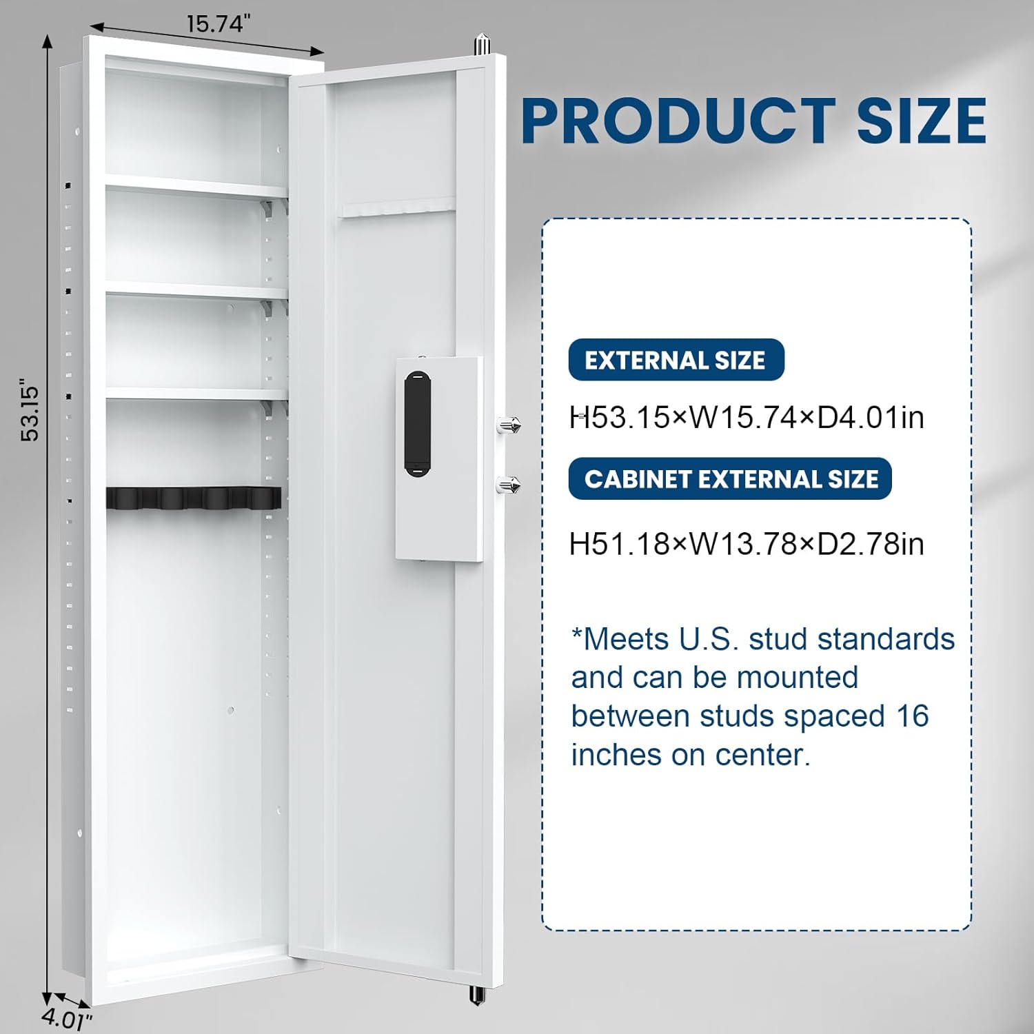 Touch Panel In Wall Safe - Canva Home