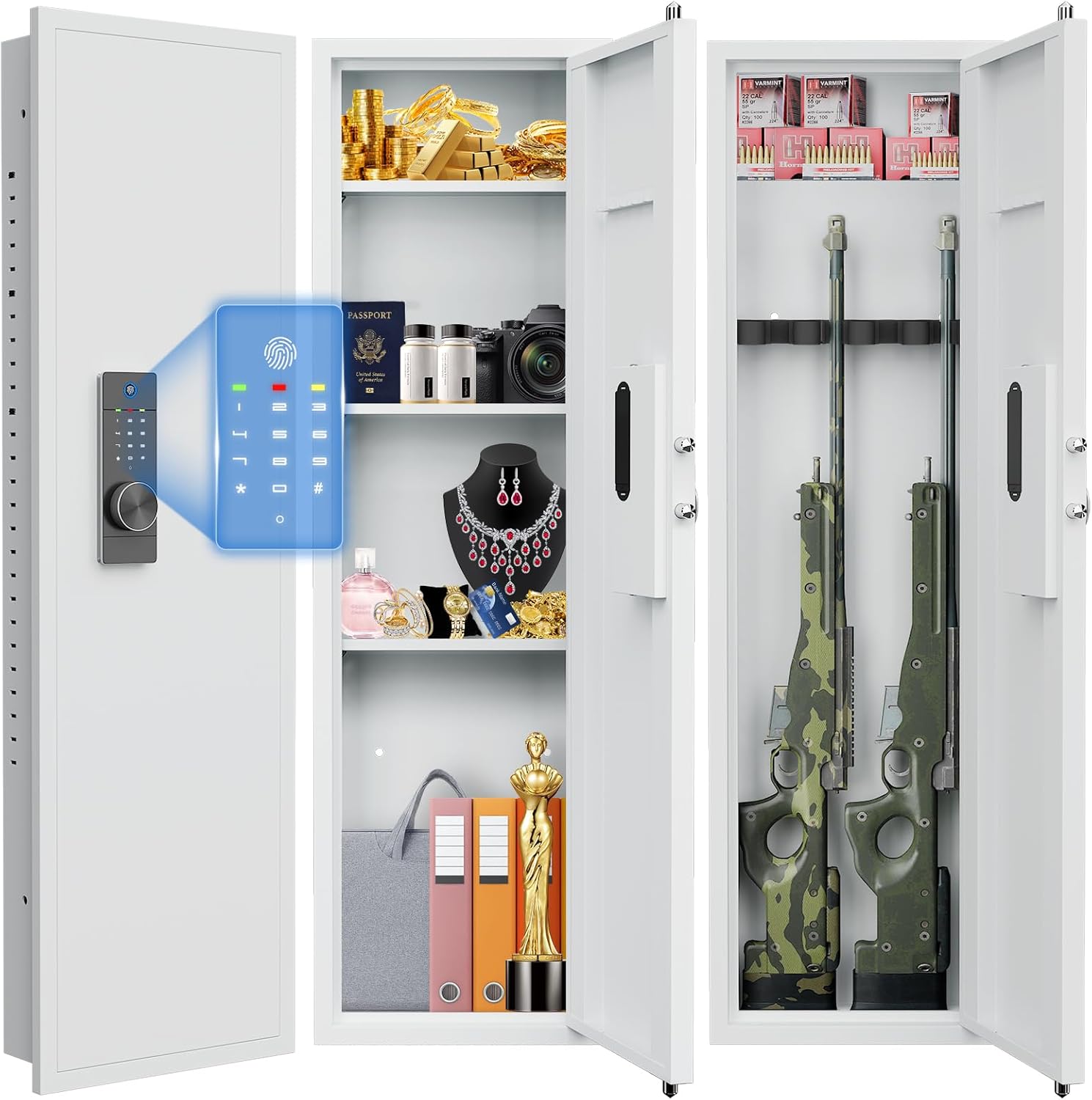 Touch Panel In Wall Safe - Canva Home