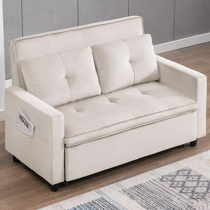 Pull Out Convertible Futon Sofa Bed