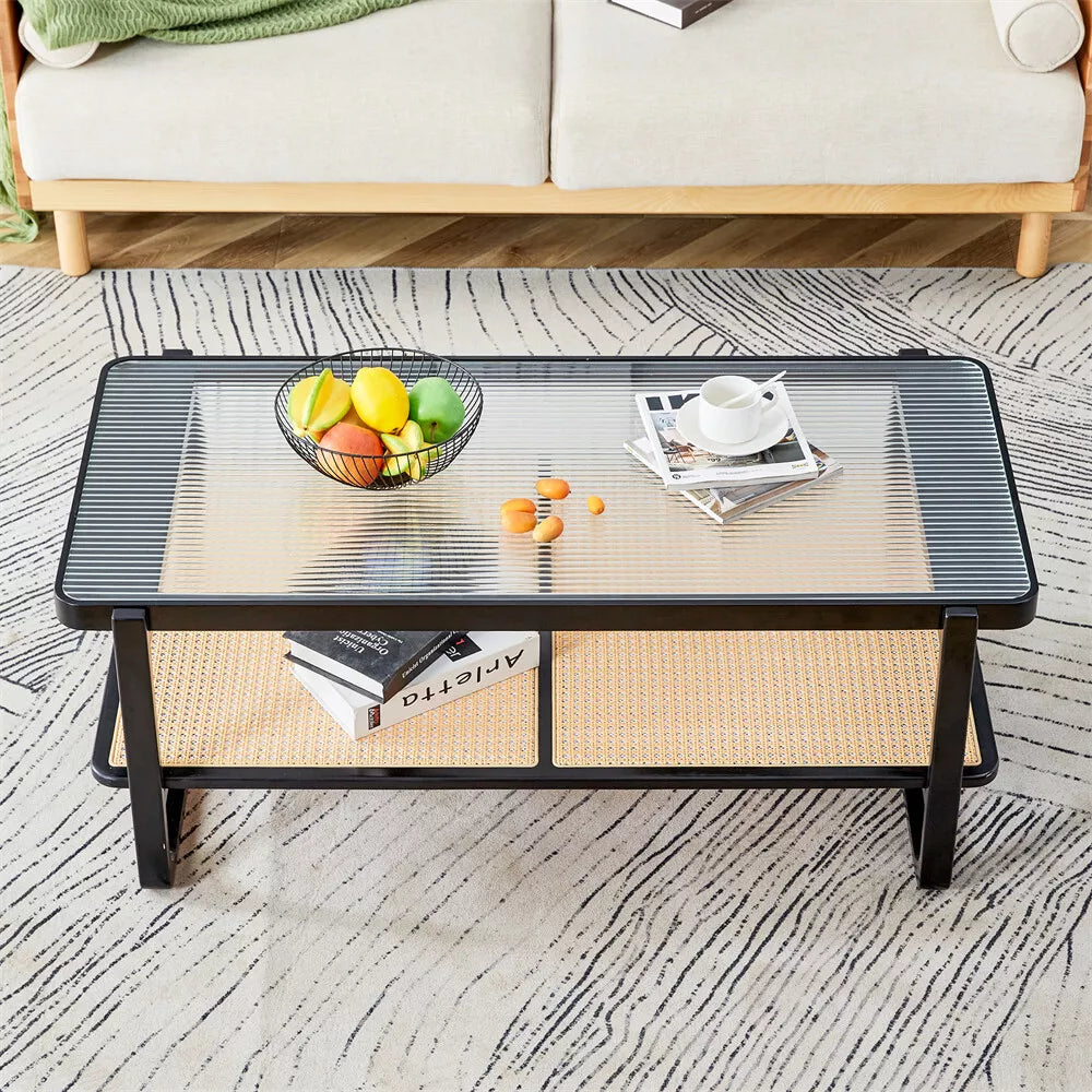 Riya Rattan Coffee Table