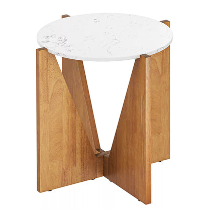 Morse Marble Nightstand Table