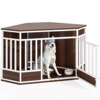 Damian Large Corner Dog Crates Furniture