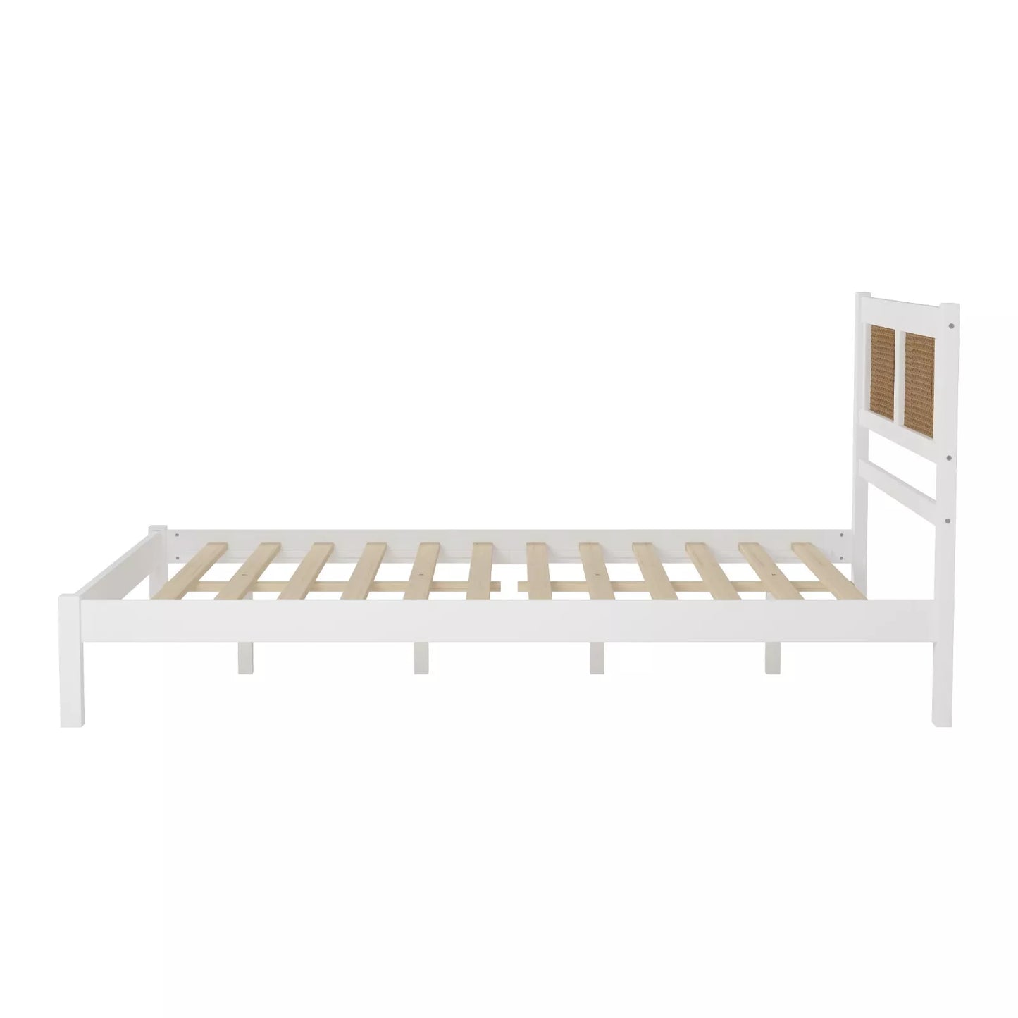 Bass Full Size Rattan Bed Frame