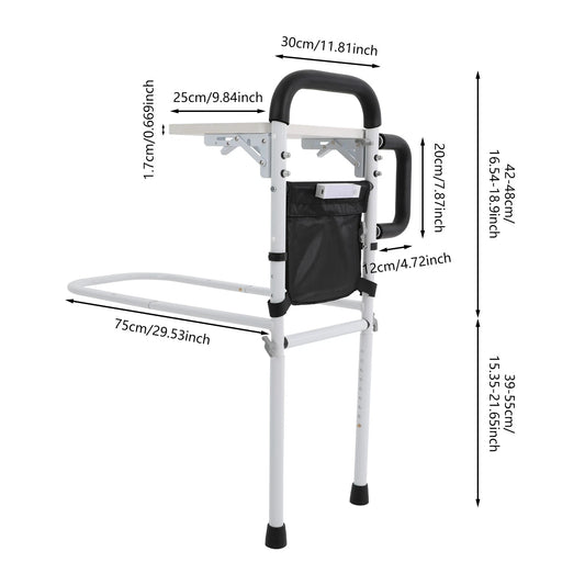Senior Safety Bed Rail (Foldable Table)