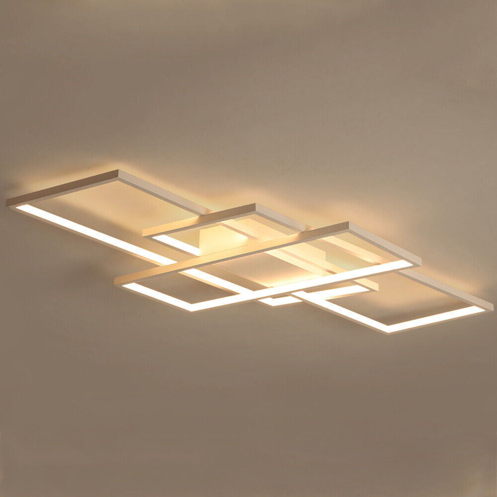 Geometric Flush Mount Ceiling Light