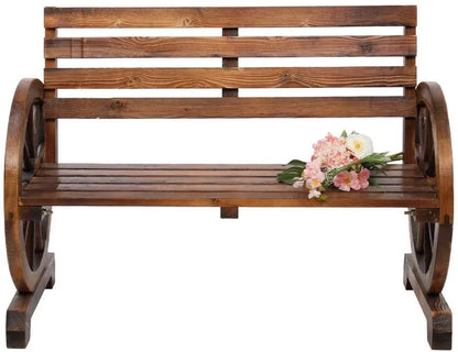 Moran Outdoor Wood Garden Bench