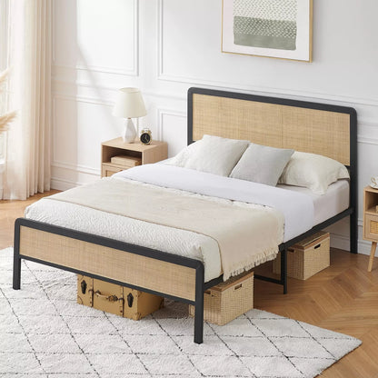 Jon Rattan Bed Frame