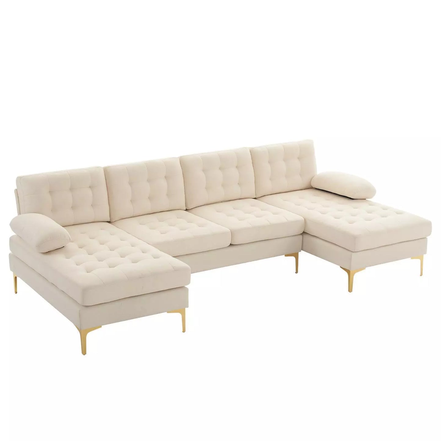 Contemporary U Shaped Sectional Couch