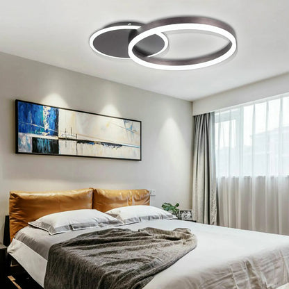 Modern Eclipse Flush Mount Ceiling Light