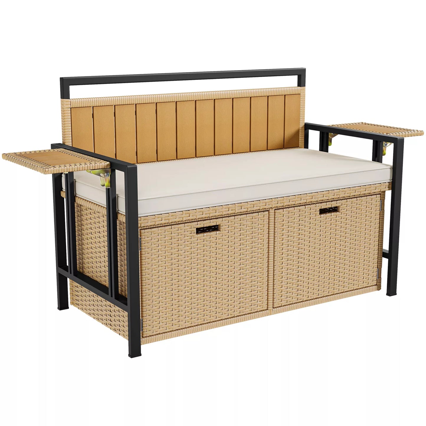 Solis Outdoor Storage Garden Bench