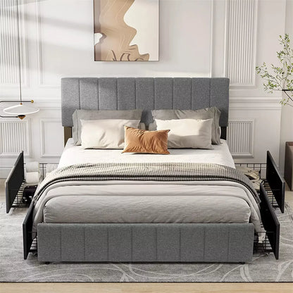 Orla Queen Plateform Bed Frame With Storage