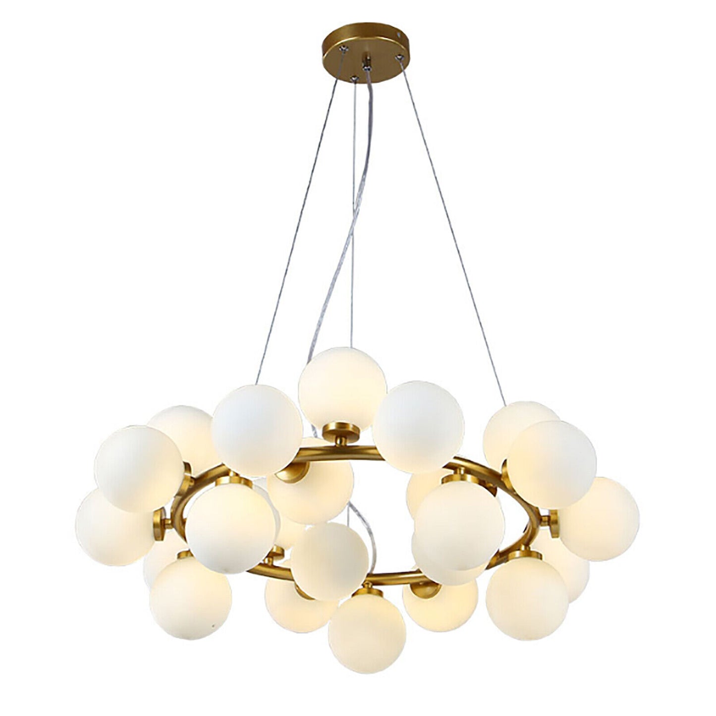 Round Bubble Dining Room Chandelier