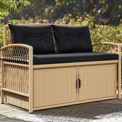 Hughes Outdoor Storage Garden Bench