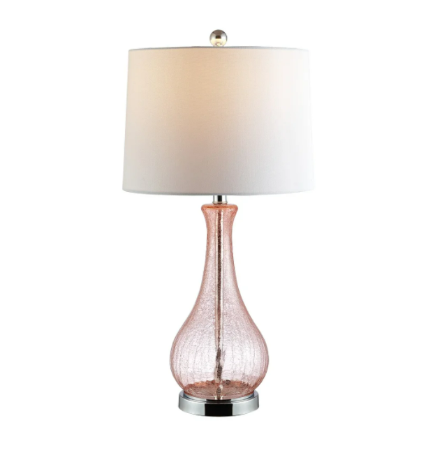 Pink Vase Bedside Table Lamp