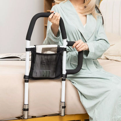Elderly Safety Bed Rail (Double Handle)