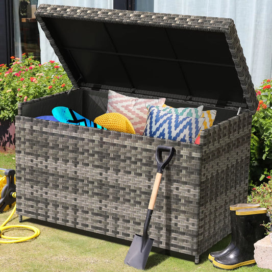 230 Gallon Outdoor Waterproof Storage Deck Box