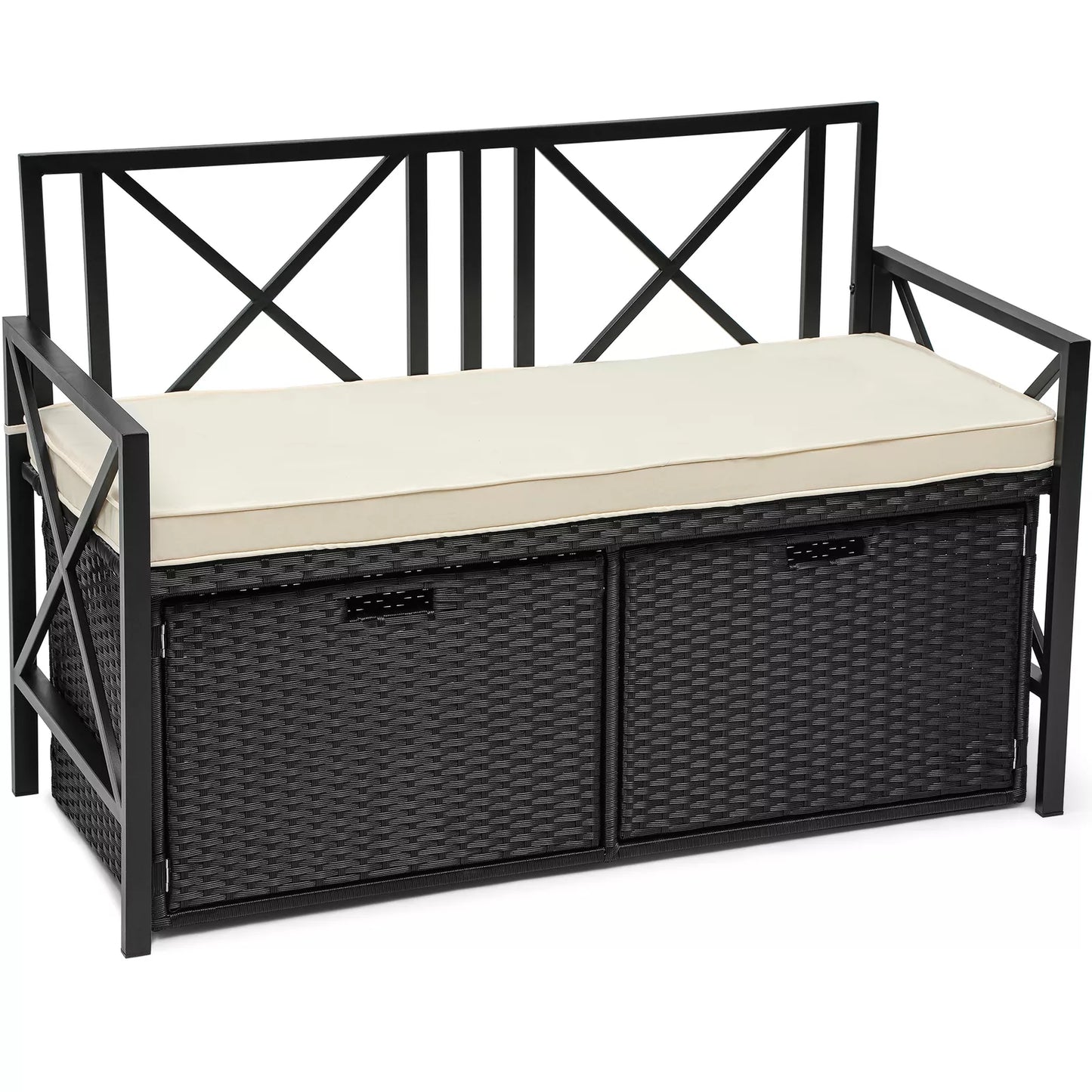 Lana Outdoor Storage Garden Bench