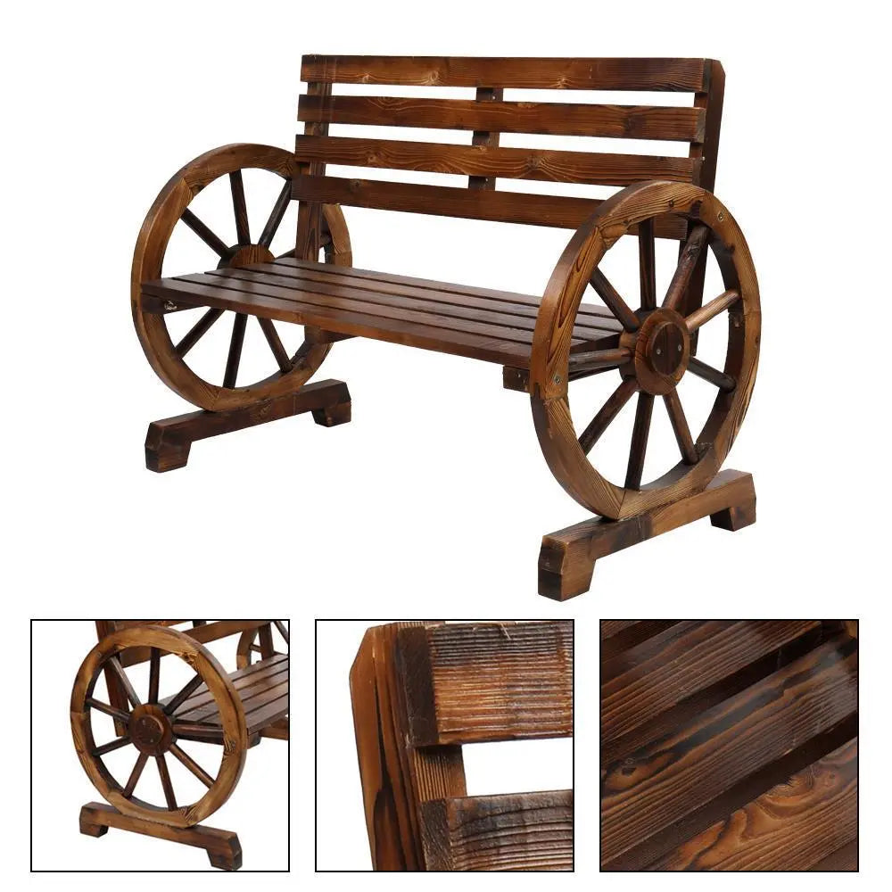 Moran Outdoor Wood Garden Bench