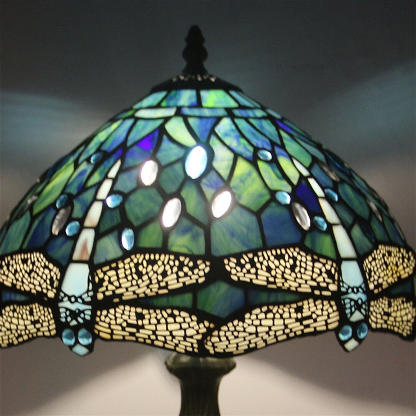 Dragonfly Tiffany Bedside Table Lamp