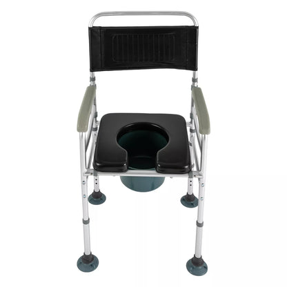 Elderly Commode Shower Chair With Arms