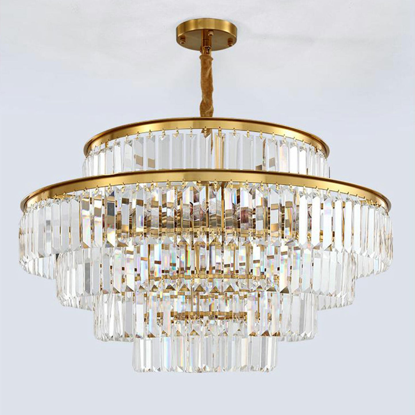 Diamond Crystal Dining Room Chandelier