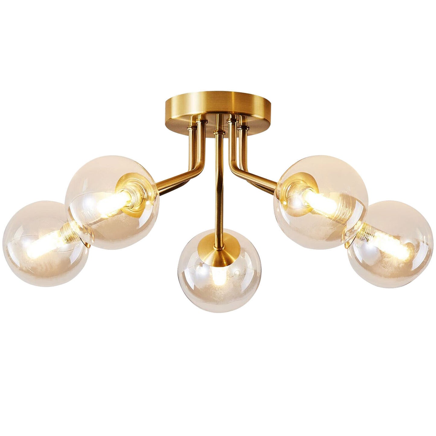 Glass Ball Bubble Dining Room Chandelier