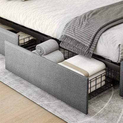 Orla Queen Plateform Bed Frame With Storage