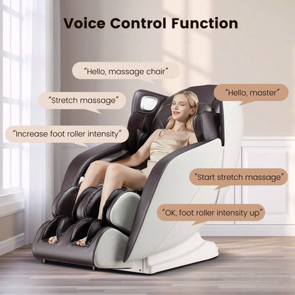 Full Body Zero Gravity Shiatsu Heating Massage Chair